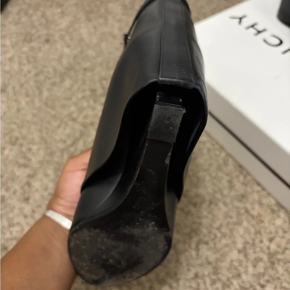 Givenchy Shark Lock Leather Boots - Picture 6 of 8